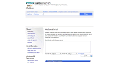 Desktop Screenshot of ingilizceceviri.org